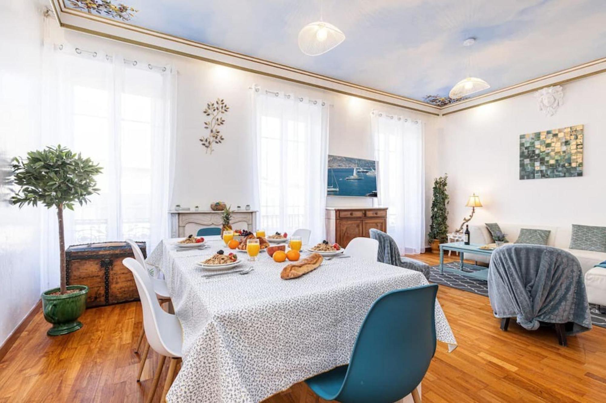 Risso - Comfortable 3 Bedrooms With Balcony Ніцца Екстер'єр фото