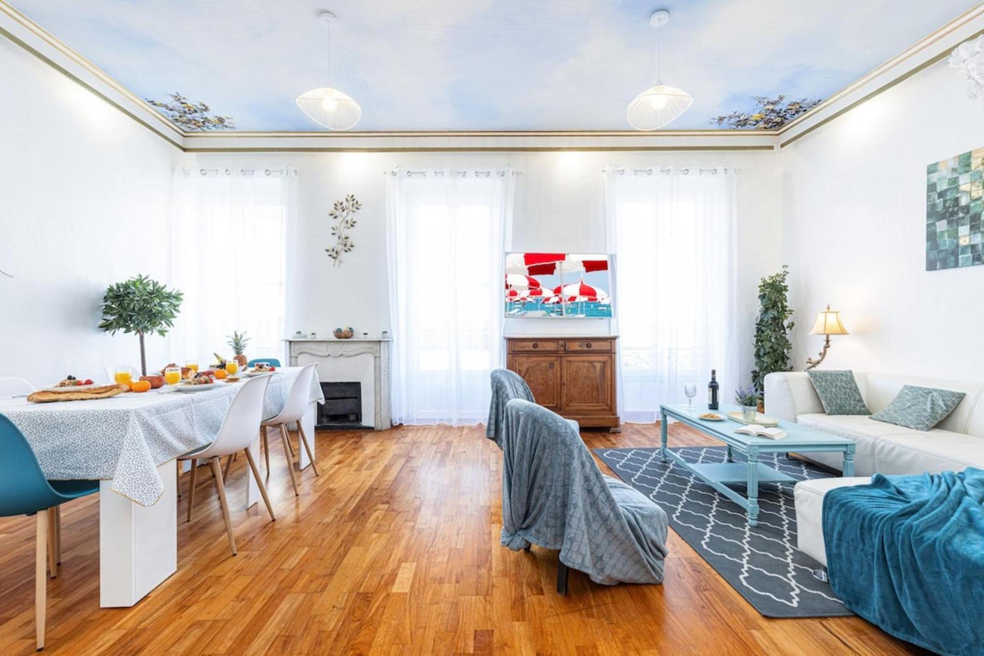 Risso - Comfortable 3 Bedrooms With Balcony Ніцца Екстер'єр фото