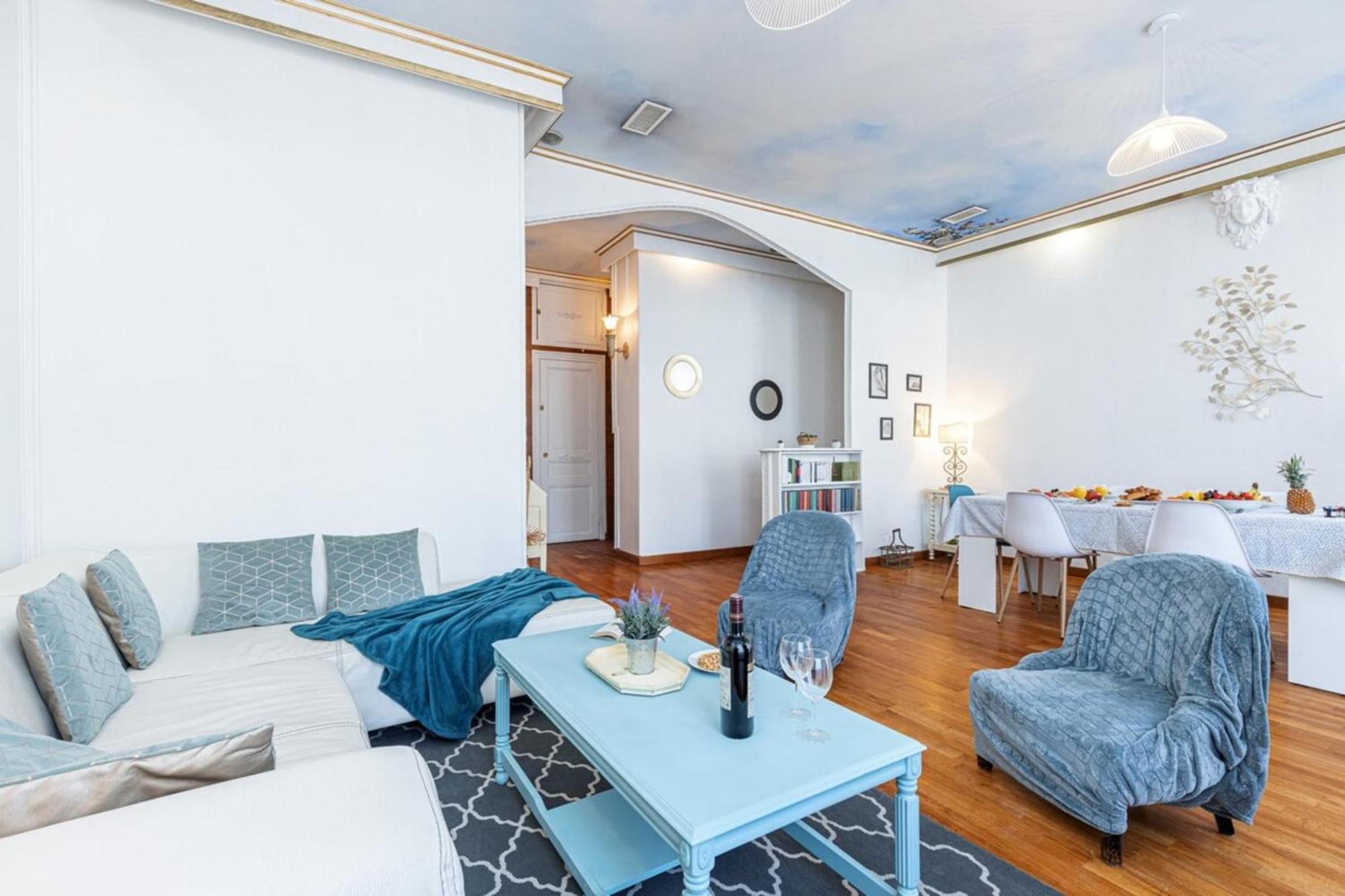 Risso - Comfortable 3 Bedrooms With Balcony Ніцца Екстер'єр фото
